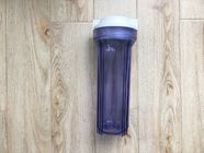 10 Inch Transparent Clear Single O Type Water Filtration Housing For RO System
